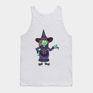 Cute Witch Tank Top